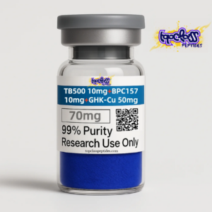 Glow Peptide - Blend(TB-500 10mg + BPC-157 10mg + GHK-Cu 50mg)